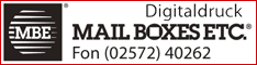Werbung "MAIL BOXES ETC." - Öffnet neues Fenster Werbung "MAIL BOXES ETC."