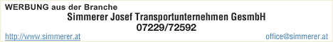 Simmerer Josef Transportunternehmen GesmbH
