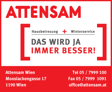 Vergrößern Werbung Attensam Hausbetreuung GmbH