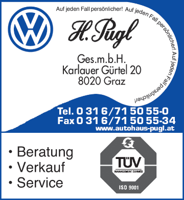 Vergrößern Werbung Pugl Hans GmbH