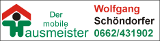 Werbung Der mobile Hausmeister - W Schöndorfer