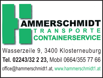 Vergrößern Werbung Transportunternehmen K. Hammerschmidt KG