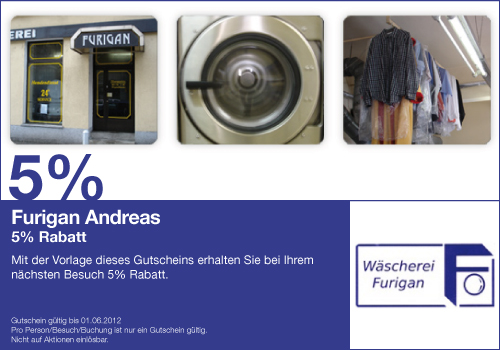 Gutschein, Coupon, Rabatt von Furigan Andreas
