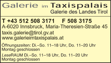 Werbung Galerie im Taxispalais