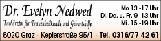 Werbung Nedwed Evelyn Dr med univ
