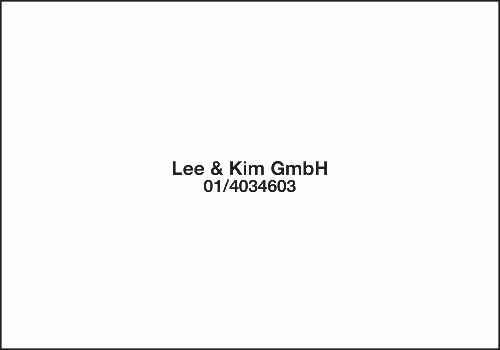 Gutschein, Coupon, Rabatt von Lee & Kim GmbH