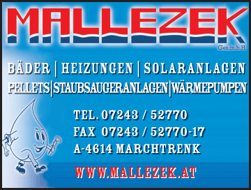 Vergrößern Werbung Mallezek Gas-Wasser-Heizung GmbH