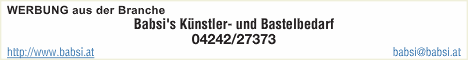 Babsi's Künstler- und Bastelbedarf