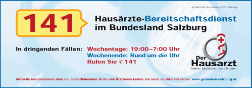 Werbung 141 Hausärzte Bereitschaftsdienst