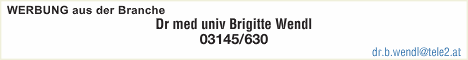 Wendl Brigitte Dr med univ