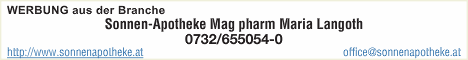 Sonnen-Apotheke Mag pharm Maria Langoth