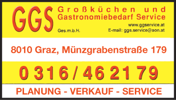 Werbung GGS-Grossküchen u Gastronomiebedarf Service GesmbH