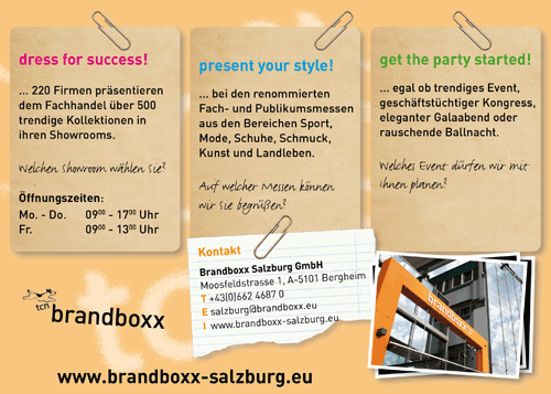 Werbung Brandboxx Salzburg GmbH