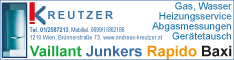Werbung Kreutzer Andreas Gas- und Sanitärtechnik GmbH