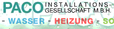 Werbung Paco Installations GesmbH