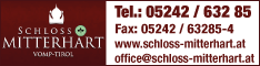 Werbung Gasthof - Pension Schloß Mitterhart - Öffnet neues Fenster Werbung Gasthof - Pension Schloß Mitterhart