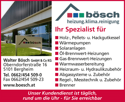 Werbung bösch, Walter Bösch GmbH & Co KG