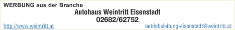 Autohaus Weintritt Eisenstadt