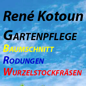Logo RENE'S GARTENPFLEGE u. Baumpflege