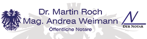 Logo Roch Martin Dr. - Weimann Andrea Mag. - Öffentliche Notare