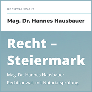 Logo Mag. Dr. Hannes Hausbauer - Rechtsanwalt
