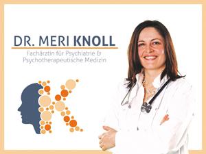 Logo Knoll Meri Dr. med. univ. Fachärztin für Psychiatrie und Psychotherapeutische Medizin