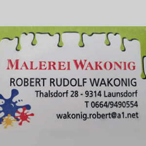 Logo Malerei Robert Rudolf Wakonig