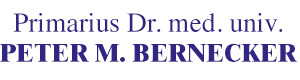 Logo Prim. Dr. Peter Bernecker