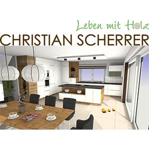 Logo Leben mit Holz - Christian Scherrer