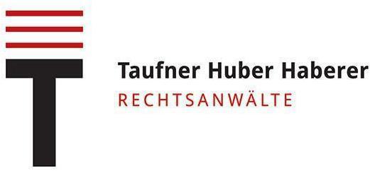 Logo Rechtsanwälte Dr. Gerhard Taufner, Mag. Johann Huber, Dr. Melanie Haberer