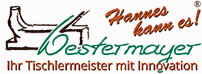 Logo Tischlerei - Johannes Westermayer