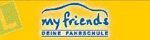 Logo my friends - Fahrschule