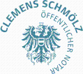Logo Notariat Mag. Clemens Schmölz, LL.M.
