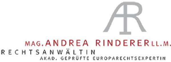 Logo Rechtsanwältin Mag. Andrea Rinderer LL.M.