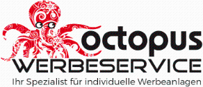 Logo octopus Werbegestaltung & Montagebau GmbH