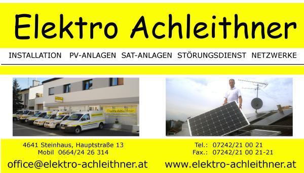 Vorschau - Foto 1 von Achleithner Elektroinstallationen - Elektrohandel
