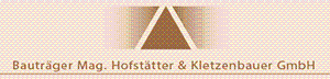Logo Bauträger Mag. Hofstätter & Kletzenbauer GmbH