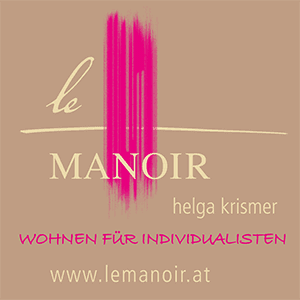 Logo le MANOIR - helga krismer | Einrichtung & Möbel für Individualisten | Interiordesign | Einrichtungsberatung  in Imst und Tirol