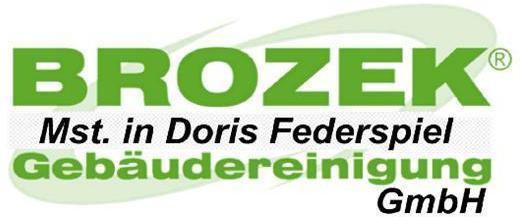 Logo BROZEK GEBÄUDEREINIGUNG Meisterbetrieb GmbH FEDERSPIEL DORIS