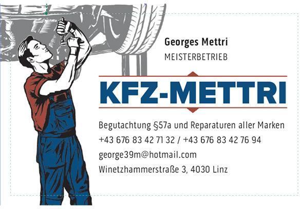 Logo KFZ-METTRI