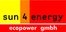 Logo sun4energy ecopower gmbh
