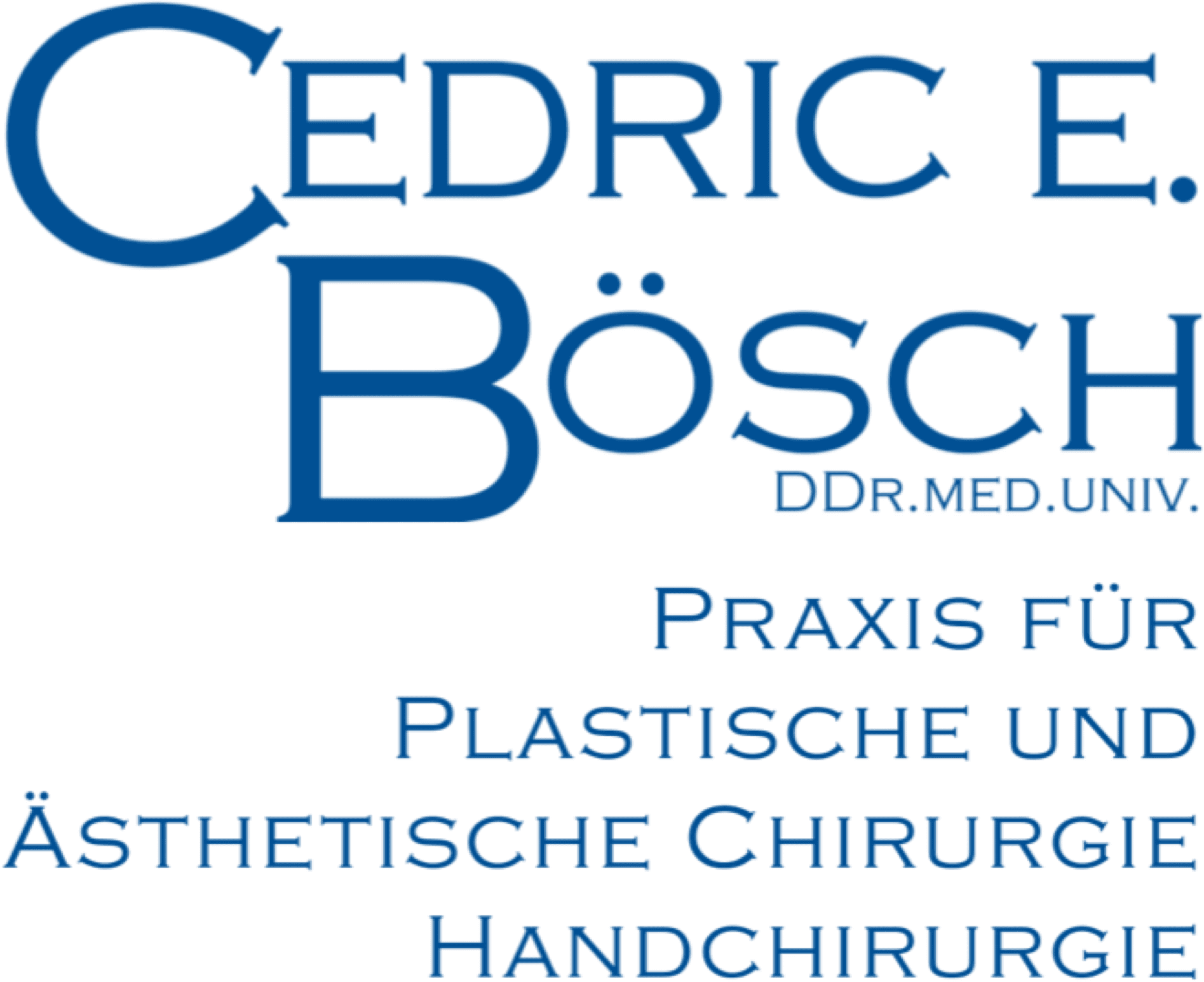Logo DDr. Cedric E. Bösch