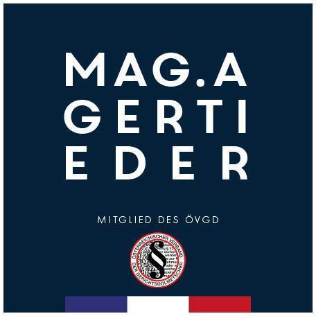 Logo Mag.a Gerti Eder - Allgemein gerichtlich beeidete Dolmetscherin für die französiche Sprache