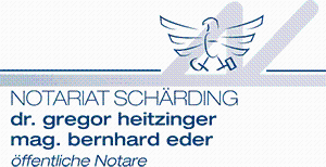 Logo NOTARIAT SCHÄRDING - Mag. Bernhard Eder & Dr. Gregor Heitzinger