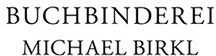 Logo Buchbinderei Michael Birkl