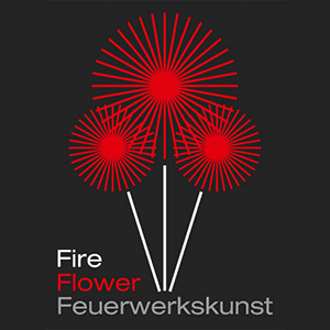 Logo Fire Flower Feuerwerkskunst