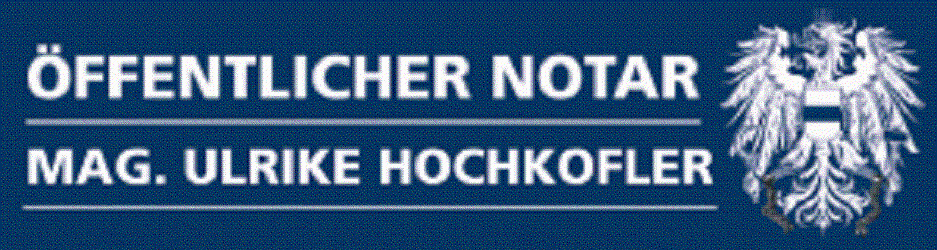 Logo Mag. Ulrike Hochkofler - Öffentlicher Notar