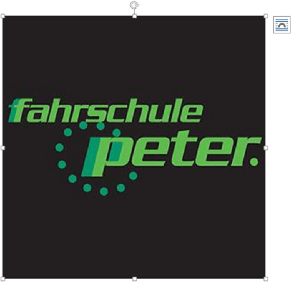 Logo fahrschule peter.