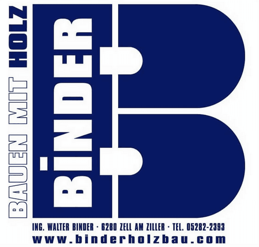 Logo BINDER - Bauen mit Holz