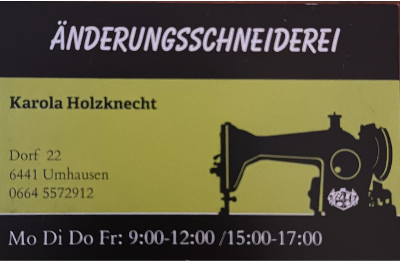 Logo Karola Holzknecht - Änderungsschneiderei